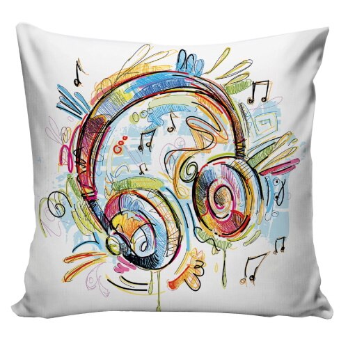 Perna decor Casablanca, poliester + fibra poliester siliconizata, 43 x 43 cm, se adapteaza la temperatura corpului si o mentine constanta, hipoalergenica, asigura permeabilitatea aerului