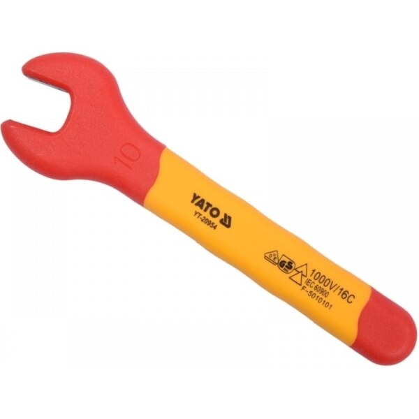 Cheie fixa YATO, deschidere 19 mm, izolata 1000 V VDE, lungime 175 mm