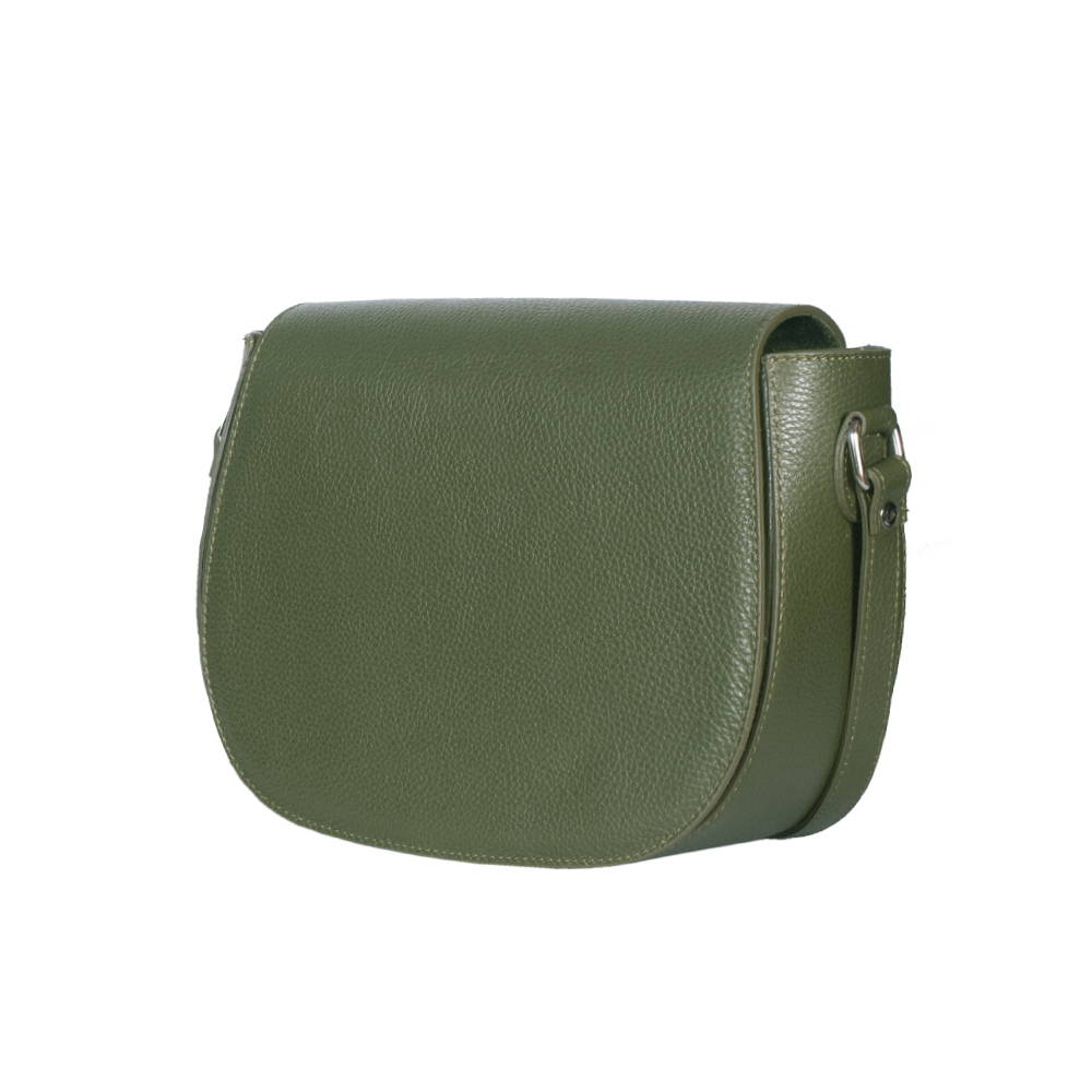 Poseta din piele Emma verde