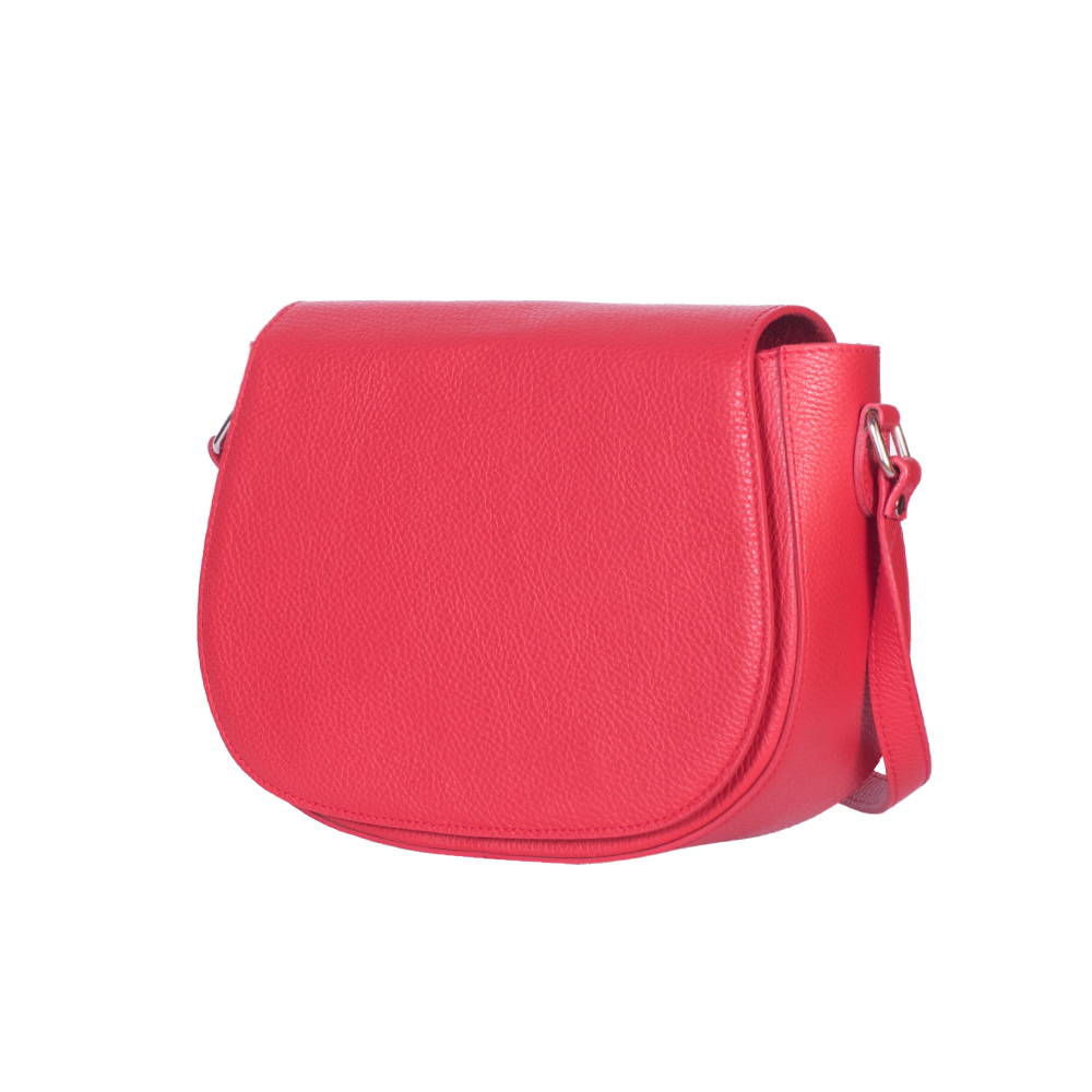 Poseta din piele Emma rosie