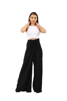 Pantaloni lejeri decupati, Zara, Negru, M Pantaloni lejeri decupati, Zara, Negru, M