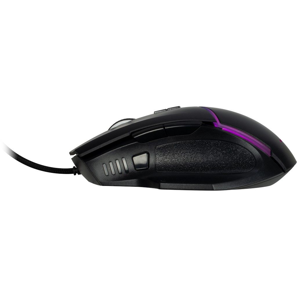 Inter-Tech Nitrox GT-100 RGB Gaming mouse Black, 209582, Egér - eMAG.hu