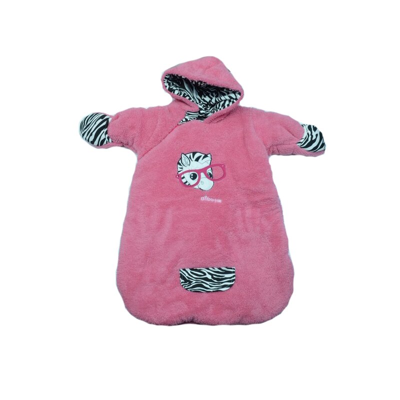 Combinezon de iarna fete Mini Junior Zebra NCL1-62, Roz 62 CM