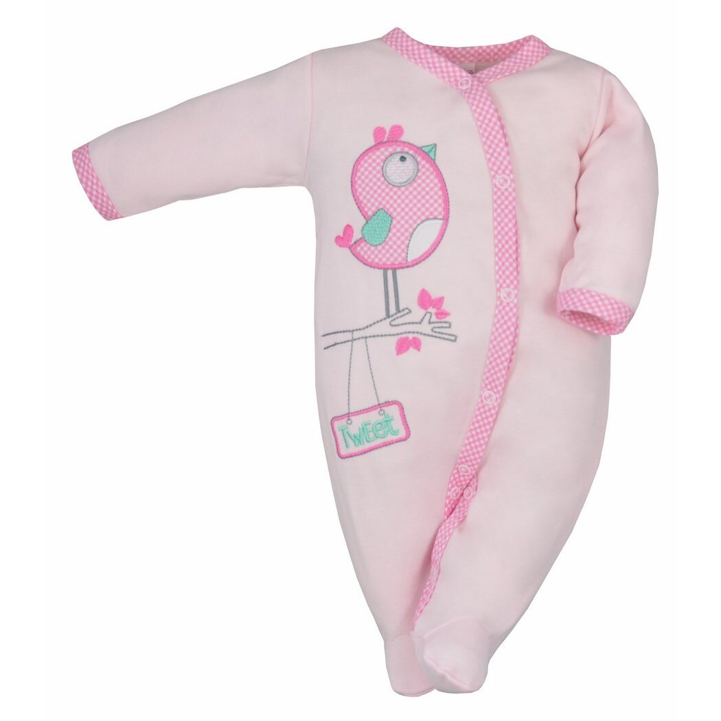Salopeta cu maneca lunga pentru copii Koala Wrobelek 3114-R-56, Roz 6474