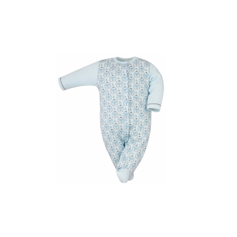 Salopeta cu maneca lunga pentru baieti Koala Lisek 38641-62, Albastru 62 CM