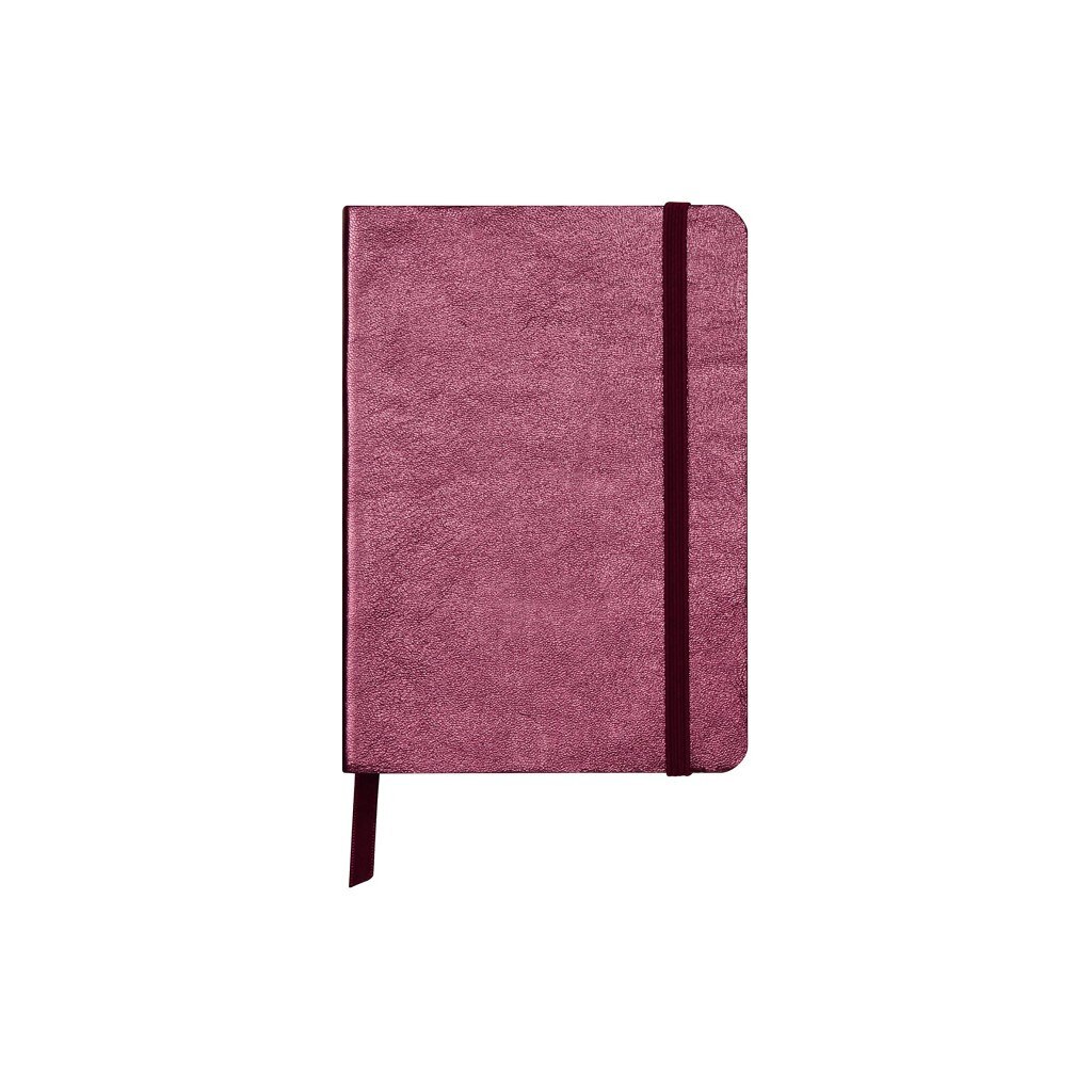 Notebook cu coperta moale din piele Cuirise, A6, Clairefontaine, Visiniu
