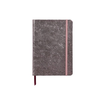 Notebook coperta tare piele, A5, 144 pagini, Clairefontaine Celeste, Roz Notebook coperta tare piele, A5, 144 pagini, Clairefontaine Celeste, Roz