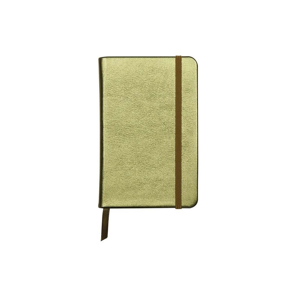 Notebook cu coperta tare din piele Cuirise, A6, Clairefontaine, Verde