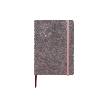 Notebook coperta moale piele, A5, 144 pagini, Clairefontaine Celeste, Roz Notebook coperta moale piele, A5, 144 pagini, Clairefontaine Celeste, Roz