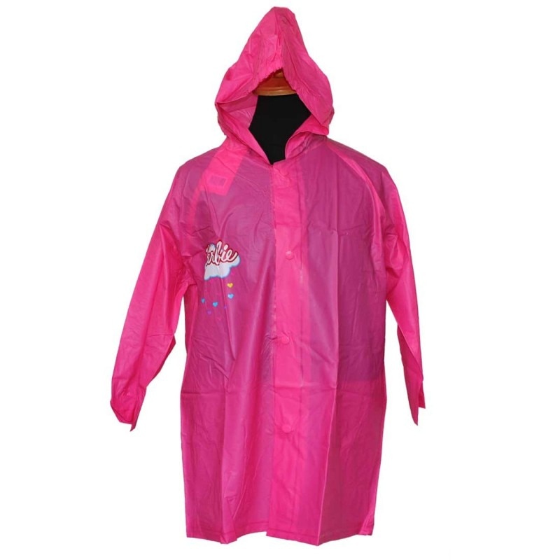 Pelerina ploaie Barbie PVC 10759, Roz, 98-104 cm