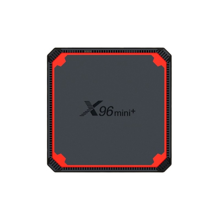 Mini PC Tv Box Techstar® X96 Mini+, Procesor Amlogic S905W4, Android 9, UHD 4K, HDR, 2GB RAM LPDDR4, 16GB ROM, WiFi 5G, Telecomanda