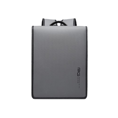 Rucsac laptop 14", business, slim cu deschidere la 180 grade, BANGE, 29.5x8x39.5 cm, Gri