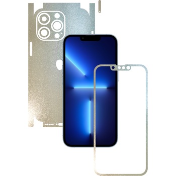 Folie Protectie Carbon Skinz pentru Apple iPhone 13 Pro - Crystal White Sidef 360 Cut, Skin Adeziv Full Body Cover pentru Rama Ecran, Carcasa Spate si Laterale Folie Protectie Carbon Skinz pentru Apple iPhone 13 Pro - Crystal White Sidef 360 Cut, Skin Adeziv Full Body Cover pentru Rama Ecran, Carcasa Spate si Laterale