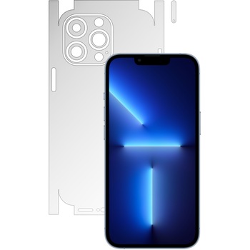Folie Protectie Spate Invisible Skinz HD pentru Apple iPhone 13 Pro - Siliconica Ultra-Clear cu taiere 360 Cut pentru Carcasa Spate si Laterale, Skin Adeziv Transparent Folie Protectie Spate Invisible Skinz HD pentru Apple iPhone 13 Pro - Siliconica Ultra-Clear cu taiere 360 Cut pentru Carcasa Spate si Laterale, Skin Adeziv Transparent