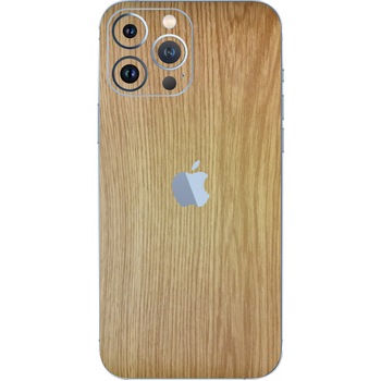 Folie Protectie Carbon Skinz pentru Apple iPhone 13 Pro - Lemn Stejar Simple Cut, Skin Adeziv Full Body Cover pentru Rama Ecran, Carcasa Spate Folie Protectie Carbon Skinz pentru Apple iPhone 13 Pro - Lemn Stejar Simple Cut, Skin Adeziv Full Body Cover pentru Rama Ecran, Carcasa Spate