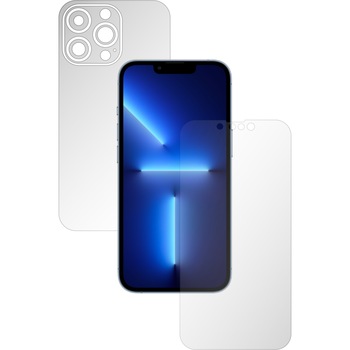 Folie Full Body Invisible Skinz Matte pentru Apple iPhone 13 Pro Max - Siliconica Mata Anti-Amprenta, Anti-Reflex, cu taiere Simple Cut pentru Ecran, Carcasa Spate, Skin Adeziv Transparent Folie Full Body Invisible Skinz Matte pentru Apple iPhone 13 Pro Max - Siliconica Mata Anti-Amprenta, Anti-Reflex, cu taiere Simple Cut pentru Ecran, Carcasa Spate, Skin Adeziv Transparent