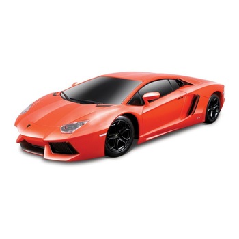 Masina rosie realista Lamborghini cu design detaliat interior exterior, roti din cauciuc efecte luminoase si sonore, 24 x 10 x 11 cm, ATS Masina rosie realista Lamborghini cu design detaliat interior exterior, roti din cauciuc efecte luminoase si sonore, 24 x 10 x 11 cm, ATS