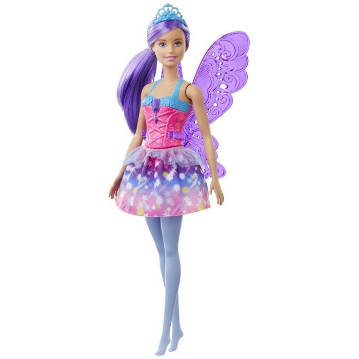 Papusa pentru fetite Printesa Zana Barbie Dreamtopia, multicolor