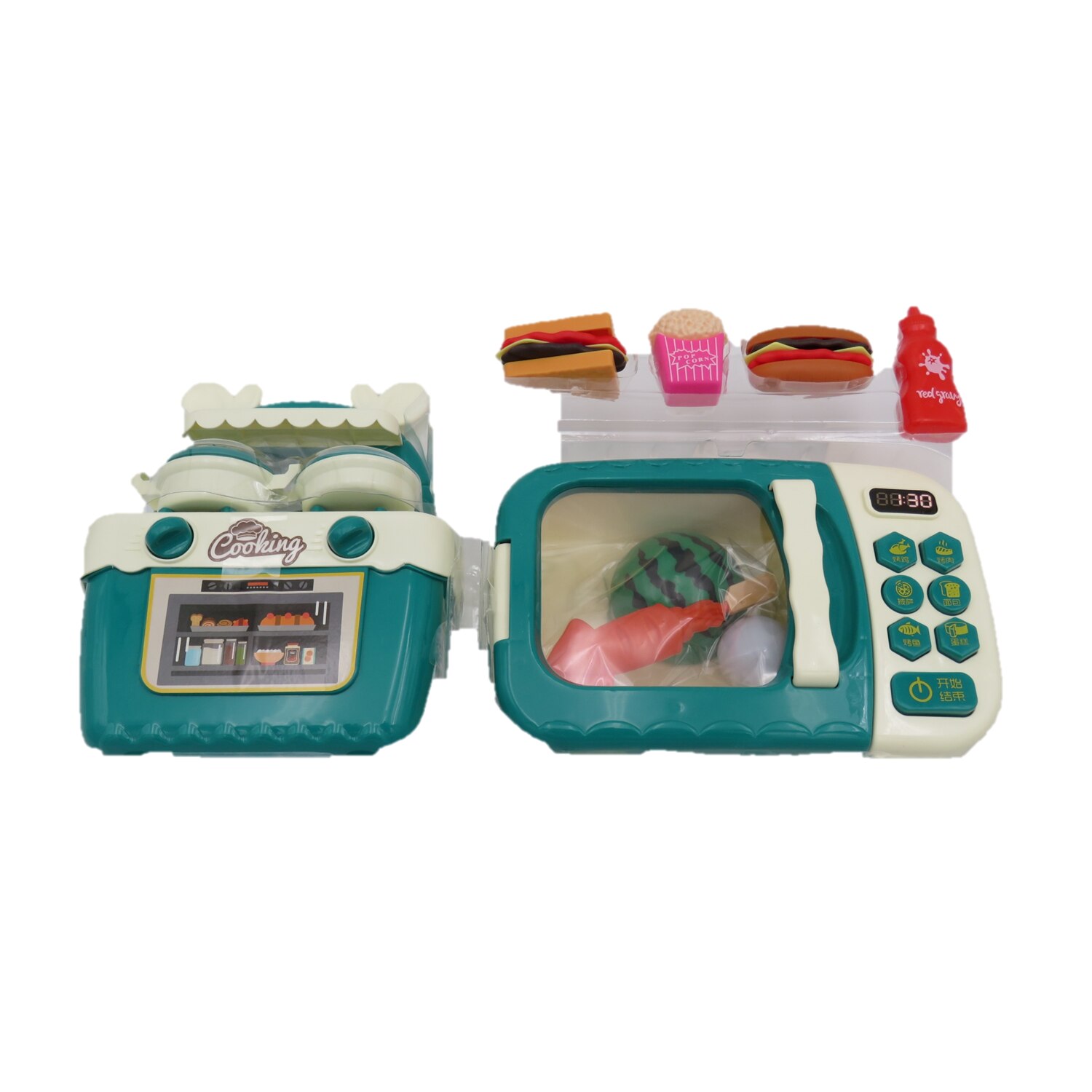 Mini Bucatarie moderna pentru copii, Stylish Kitchen ,6 piese