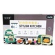 Mini Bucatarie moderna pentru copii, Stylish Kitchen ,6 piese
