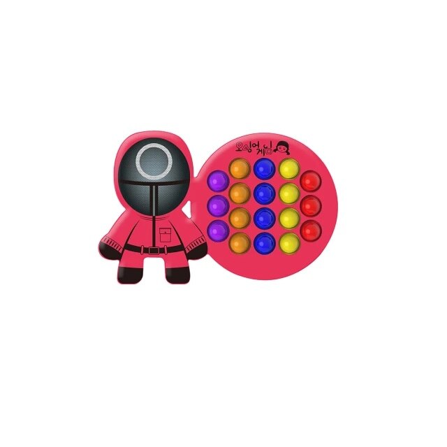 Jucarie Antistress Pop it - Squid Game Circle Soldier
