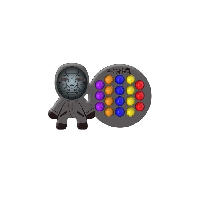 Jucarie Antistress Pop it - Squid Game Boss Soldier