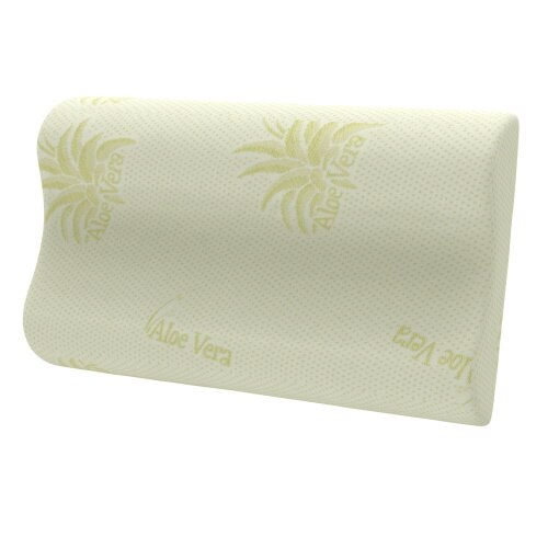 Perna pentru dormit Deco, anatomica, memory latex, dimesniuni 41 x 60 cm