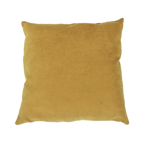 Perna decor Deco, maro, poliester plus fibra poliester siliconizata, dimesniuni 43 x 43 cm