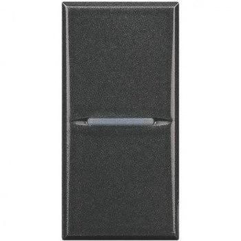 Intrerupator, Bticino, Cap Scara, AXIAL, Axolute, 1M, 16A, GRI antracit, NEGRU, HS4003N Intrerupator, Bticino, Cap Scara, AXIAL, Axolute, 1M, 16A, GRI antracit, NEGRU, HS4003N