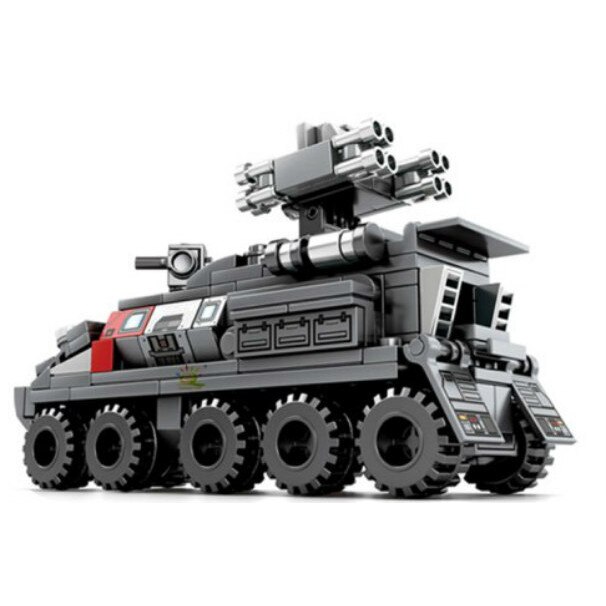 Set constructie masinuta Wandering Eatyh tanc 246 piese