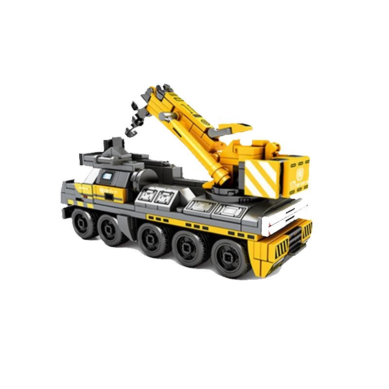 Set constructie masinuta Wandering Eatyh macara