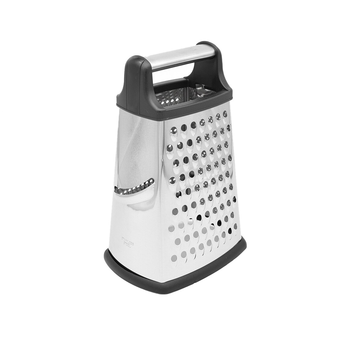 Razatoarea 4 laturi, D998, inox, 25cm, Argintiu\Negru