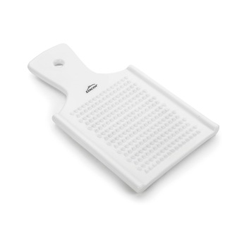 Mini razatoare din ceramica alba, 14.5x8 cm Mini razatoare din ceramica alba, 14.5x8 cm