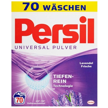 Detergent pudra Persil Universal Lavendal Frische 70 spalari 4,55 kg Detergent pudra Persil Universal Lavendal Frische 70 spalari 4,55 kg
