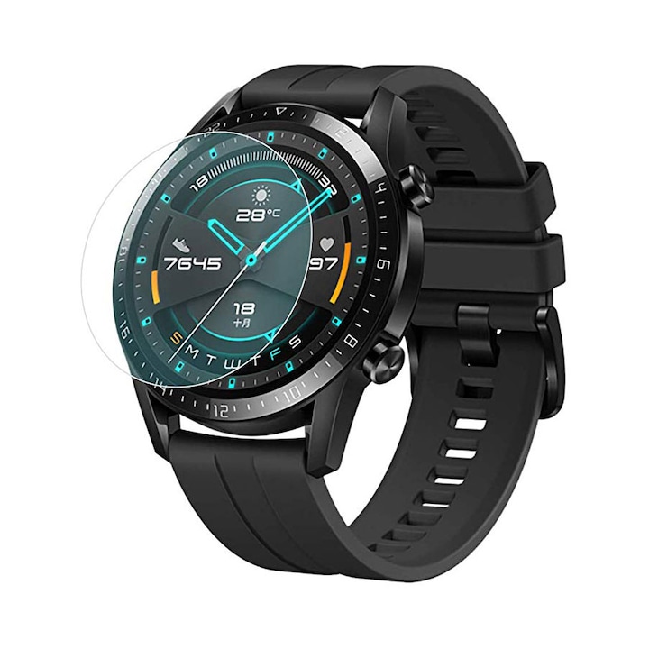 Huawei Watch GT 2 46 mm Sikai üvegfólia 0,20 mm vastag 9H keménységű (3 db)