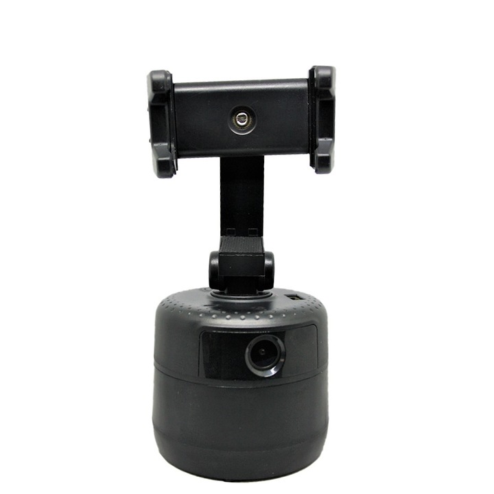 Támogatja az AI 360 Tracking Gimbal G-Tech-et, telefonhoz, mini állványt tartalmaz, fekete