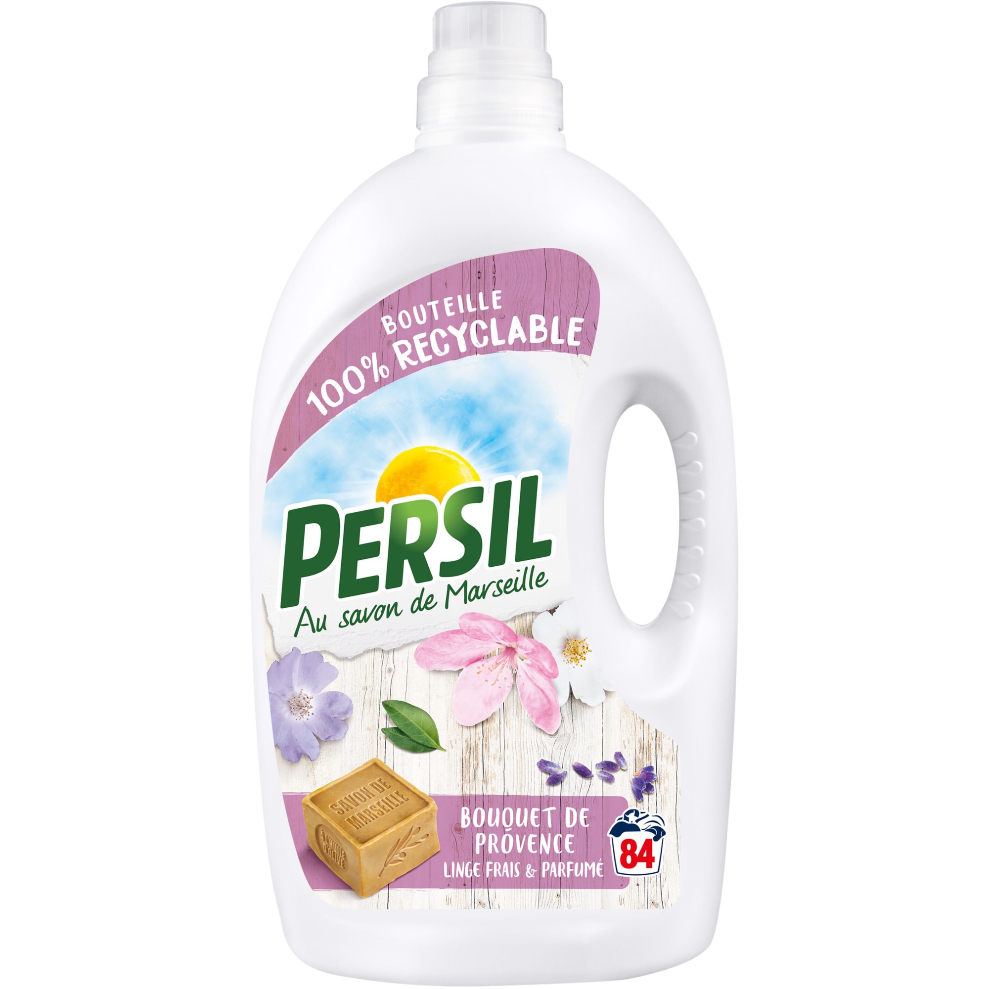Detergent lichid, Persil, au savon de Marseille, Bouquet de provence, 4.2 L