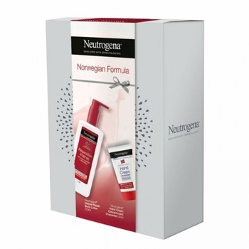 Set Neutrogena Lotiune de corp Reparation Intense pentru piele foarte uscata si aspra 250 ml si Crema de maini concentrata fara parfum, 50 ml Set Neutrogena Lotiune de corp Reparation Intense pentru piele foarte uscata si aspra 250 ml si Crema de maini concentrata fara parfum, 50 ml
