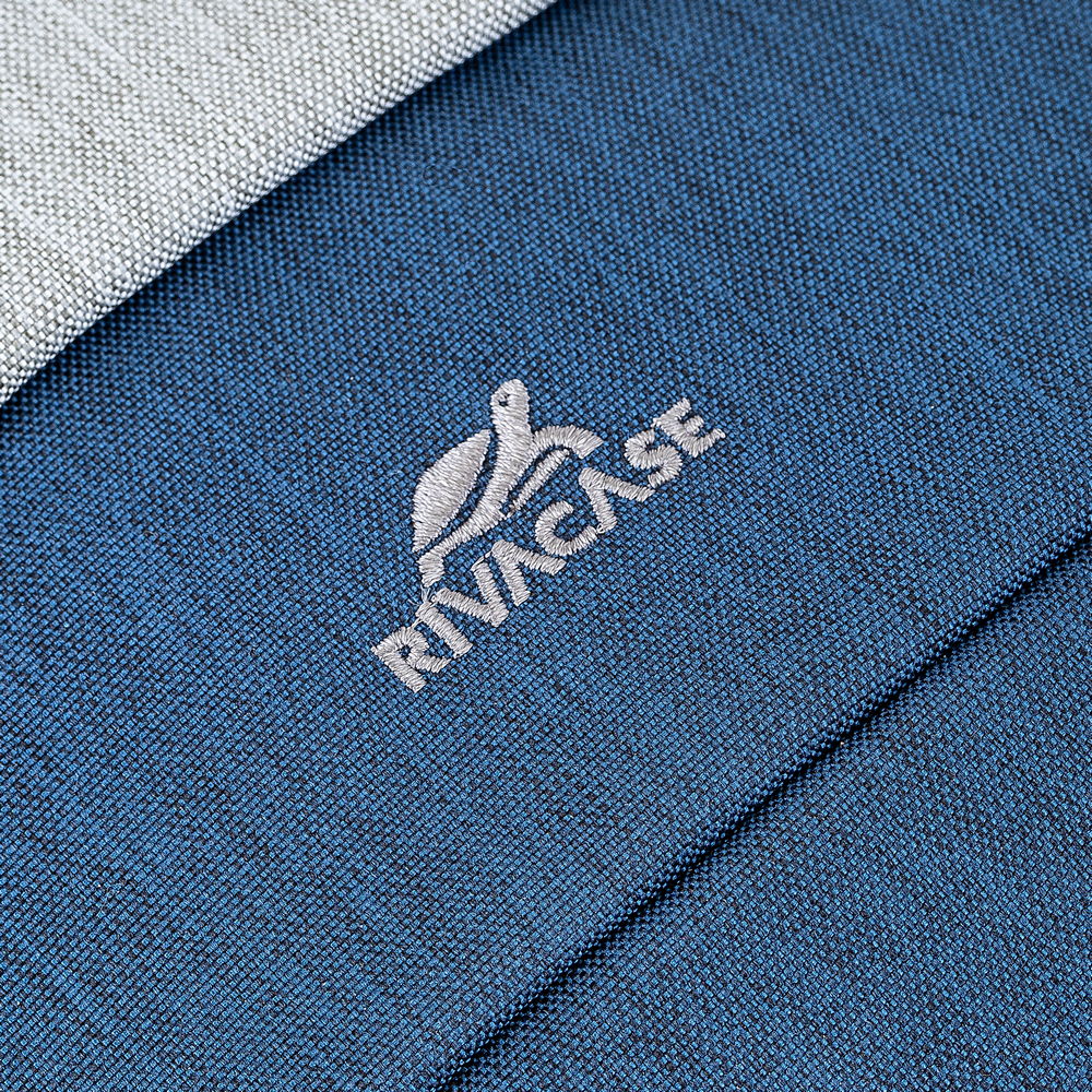 Rucsac laptop Rivacase 7562, 15.6", anti-furt, Grey/Dark blue