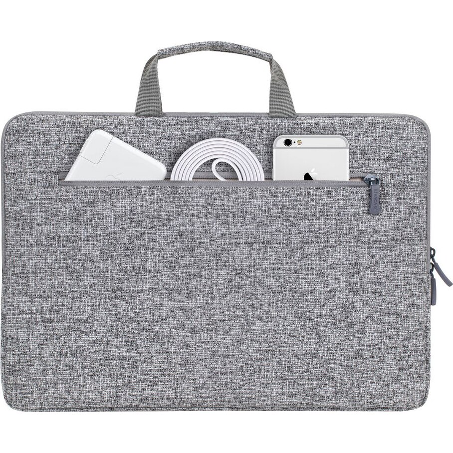 Husa Rivacase 7915, 15.6", Light Grey