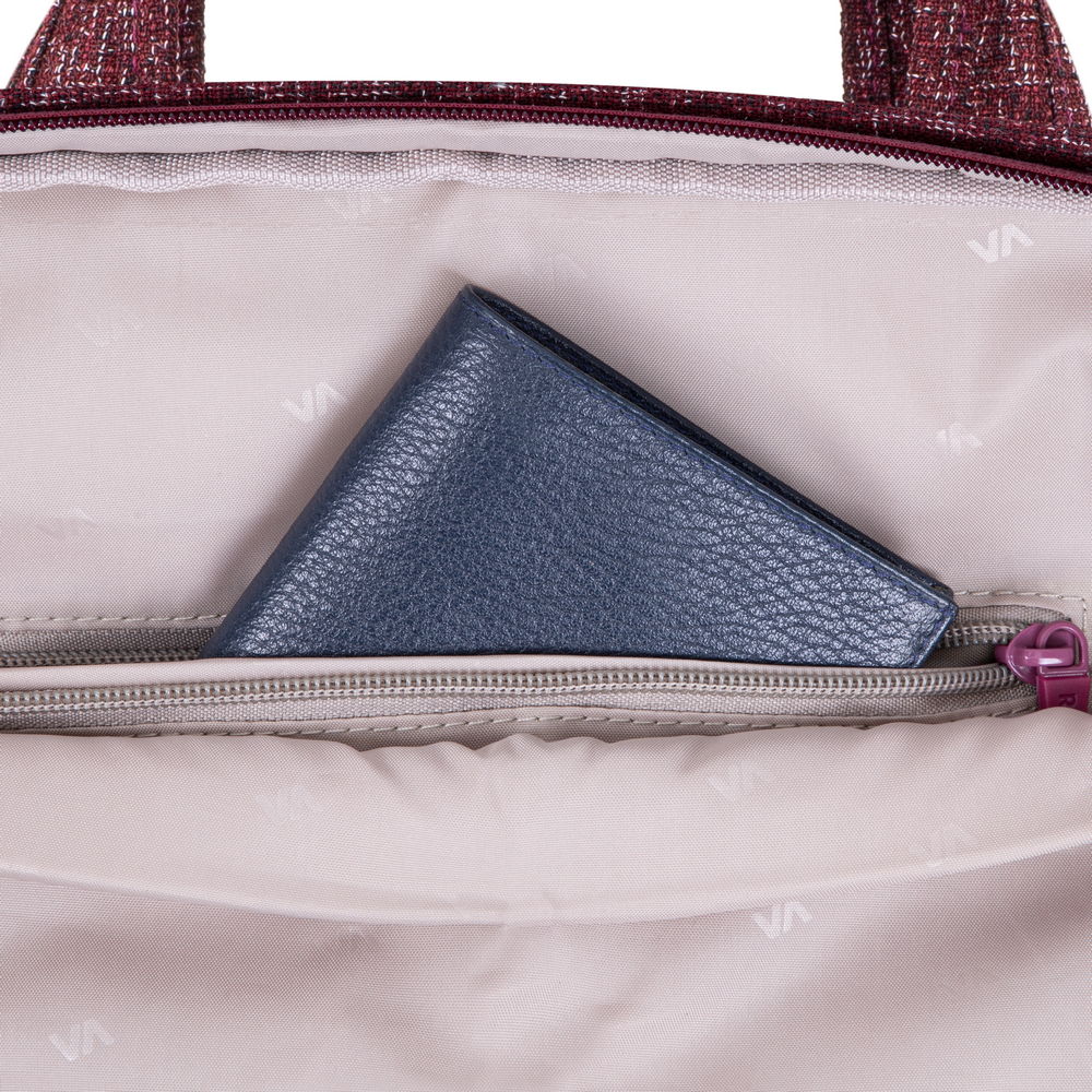 Geanta laptop Rivacase 7921, 14", Burgundy Red