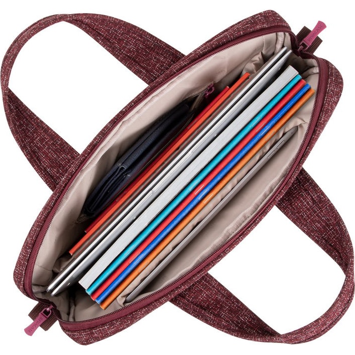 Geanta laptop Rivacase 7921, 14", Burgundy Red