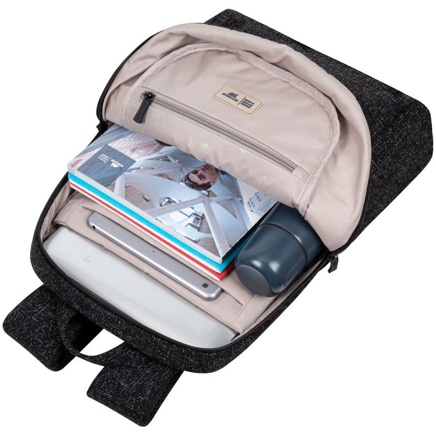 Rucsac laptop Rivacase 7923, 13.3", Negru