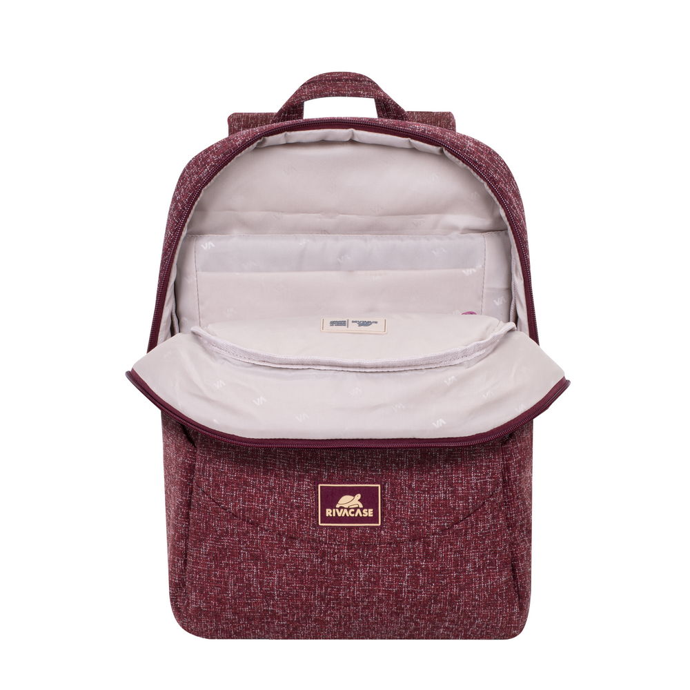 Rucsac laptop Rivacase 7923, 13.3", Burgundy Red