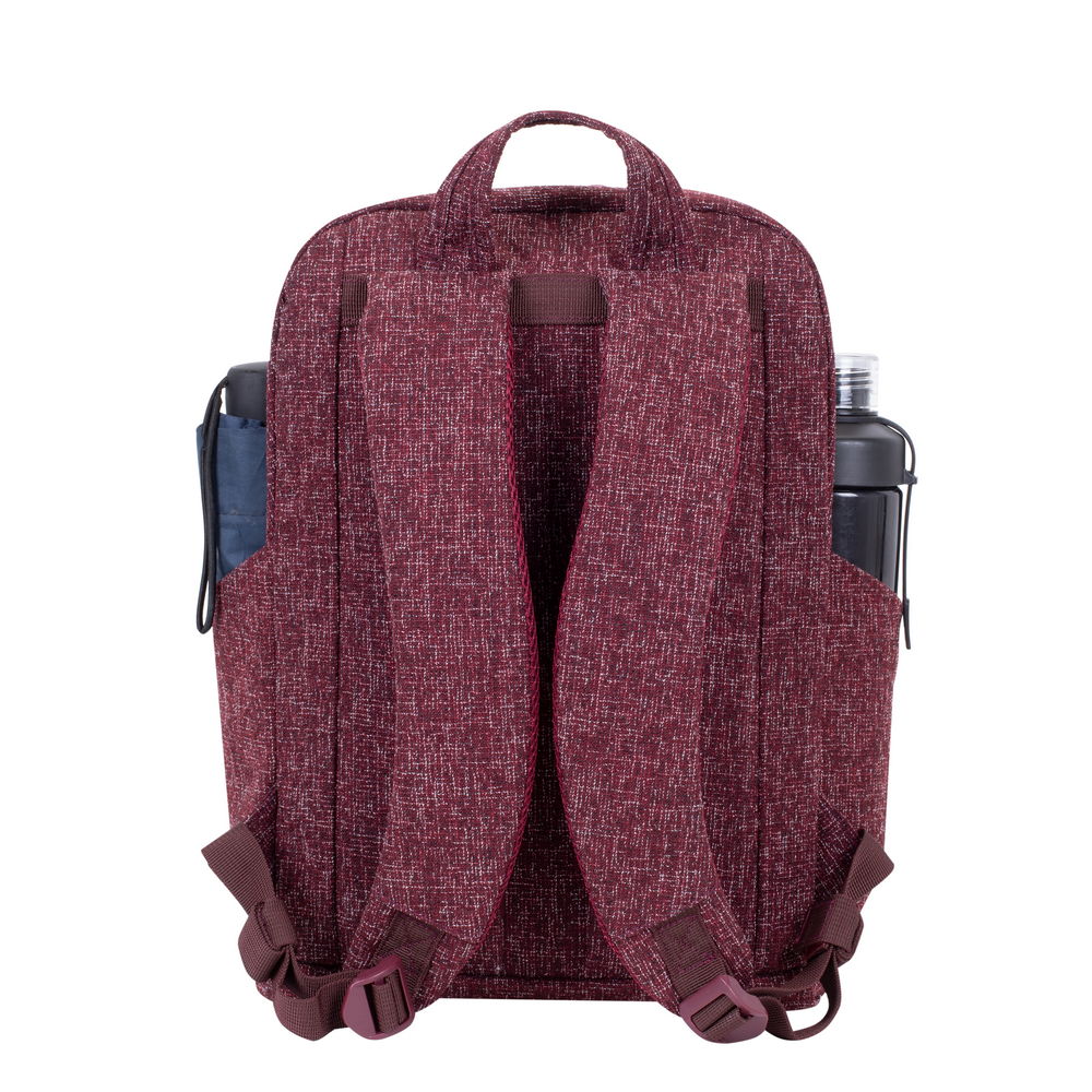 Rucsac laptop Rivacase 7923, 13.3", Burgundy Red