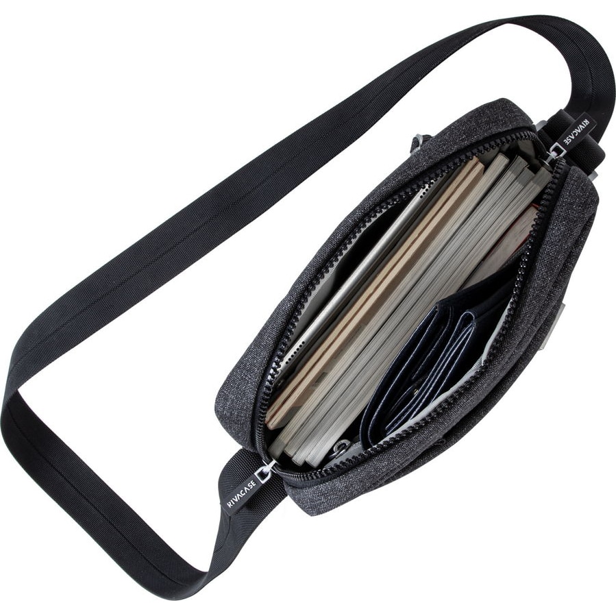 Geanta de umar Rivacase 8811, 11", Black Melange
