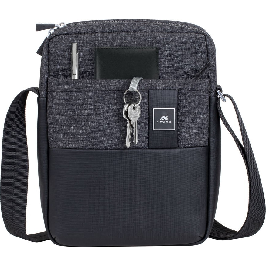 Geanta de umar Rivacase 8811, 11", Black Melange