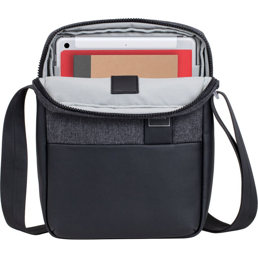 Geanta de umar Rivacase 8811, 11", Black Melange