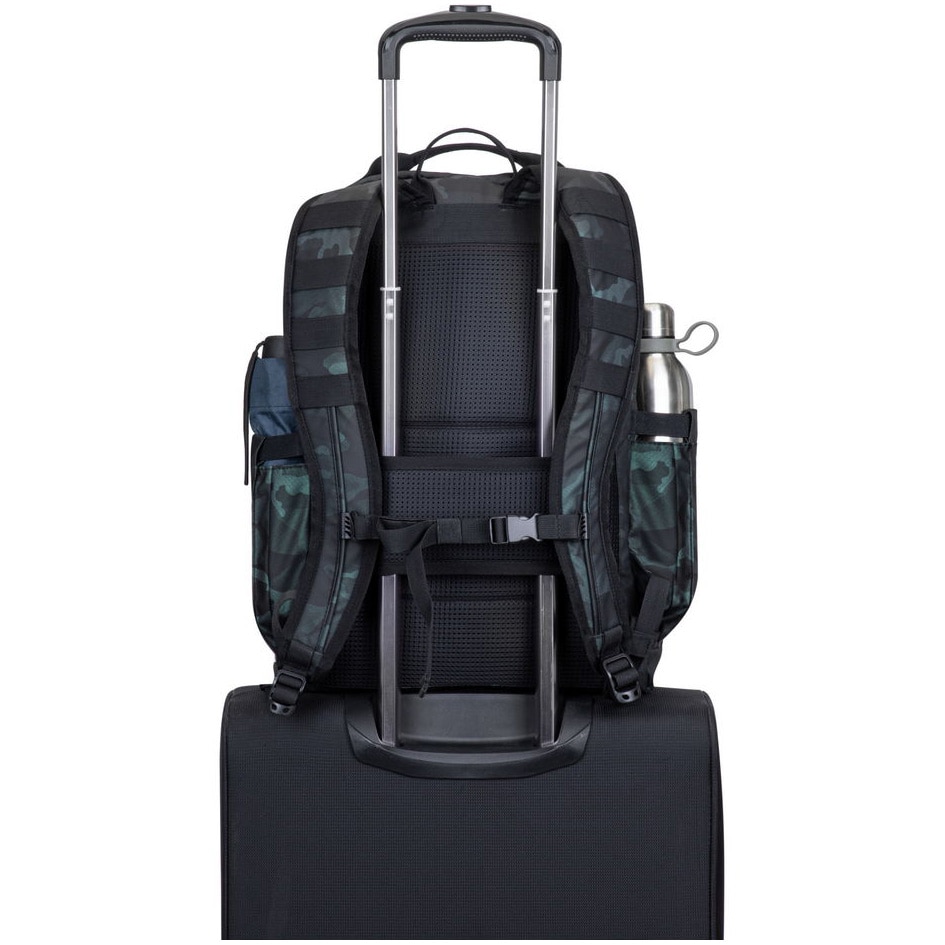 Rucsac laptop Rivacase 7631 15.6", 28L, Navy Camo