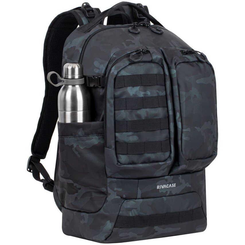 Rucsac laptop Rivacase 7661, 17.3", 32L, Navy Camo